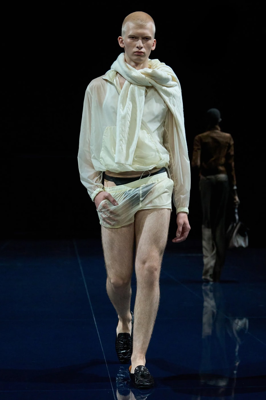 Haider Ackermann Tom Ford SS26 Paris Fashion Week Collection suiting satin tailoring