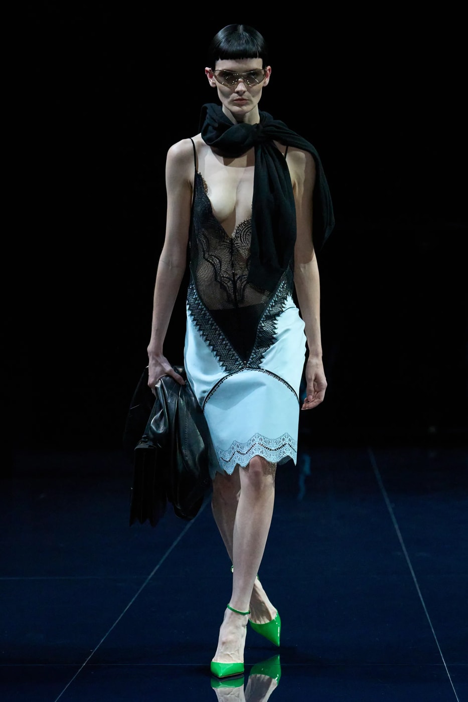 Haider Ackermann Tom Ford SS26 Paris Fashion Week Collection suiting satin tailoring