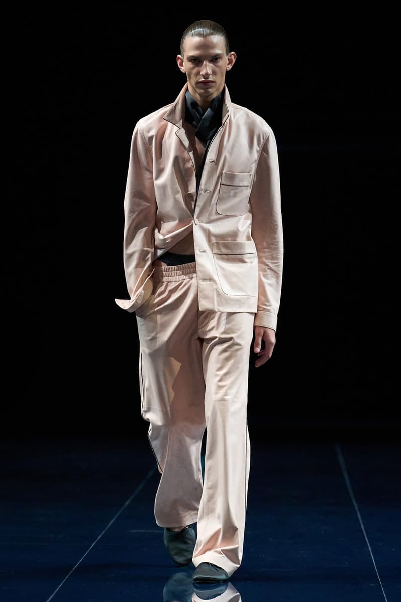 Haider Ackermann Tom Ford SS26 Paris Fashion Week Collection suiting satin tailoring