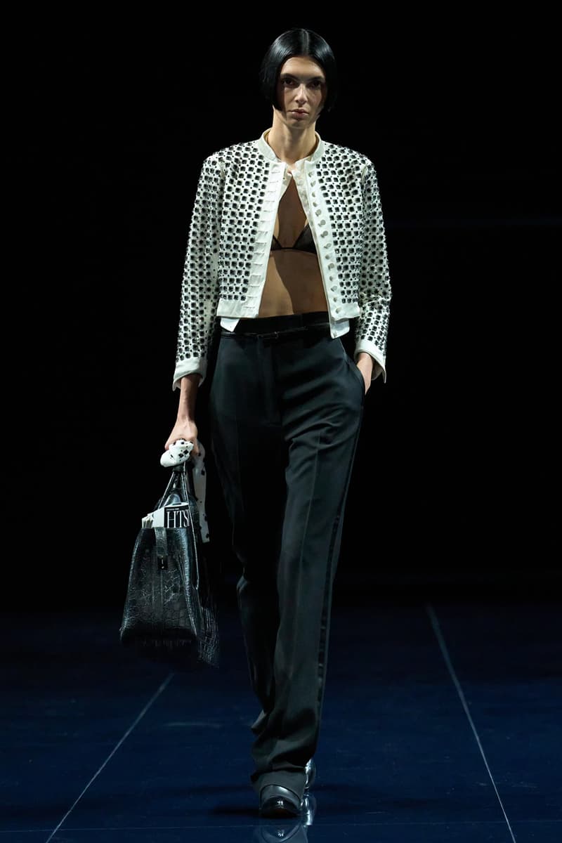 Haider Ackermann Tom Ford SS26 Paris Fashion Week Collection suiting satin tailoring