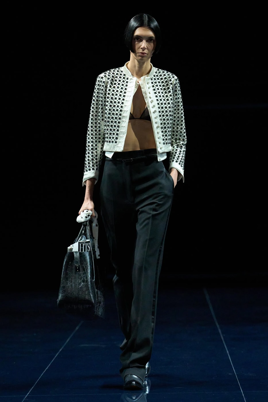 Haider Ackermann Tom Ford SS26 Paris Fashion Week Collection suiting satin tailoring