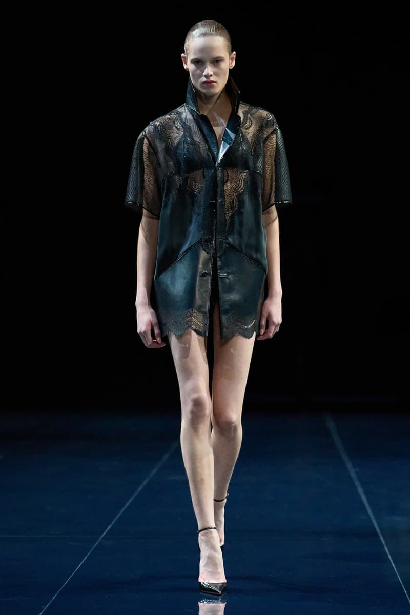 Haider Ackermann Tom Ford SS26 Paris Fashion Week Collection suiting satin tailoring