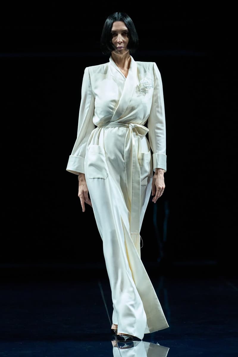 Haider Ackermann Tom Ford SS26 Paris Fashion Week Collection suiting satin tailoring