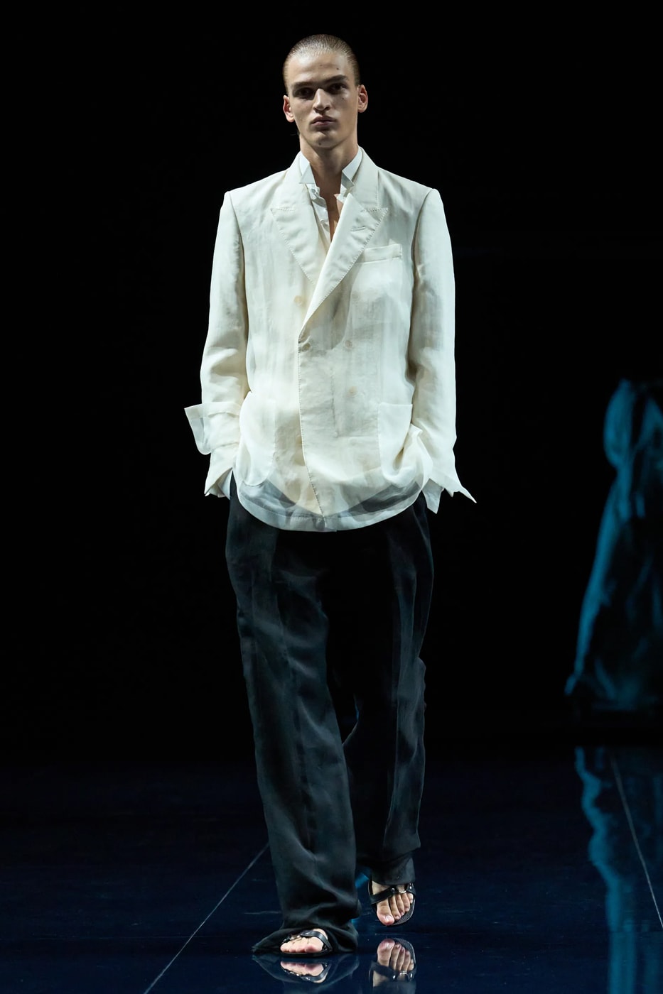 Haider Ackermann Tom Ford SS26 Paris Fashion Week Collection suiting satin tailoring