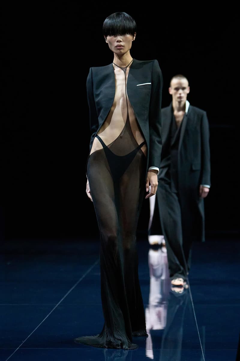 Haider Ackermann Tom Ford SS26 Paris Fashion Week Collection suiting satin tailoring