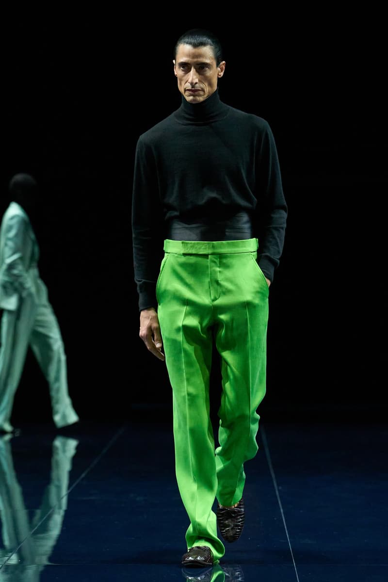 Haider Ackermann Tom Ford SS26 Paris Fashion Week Collection suiting satin tailoring