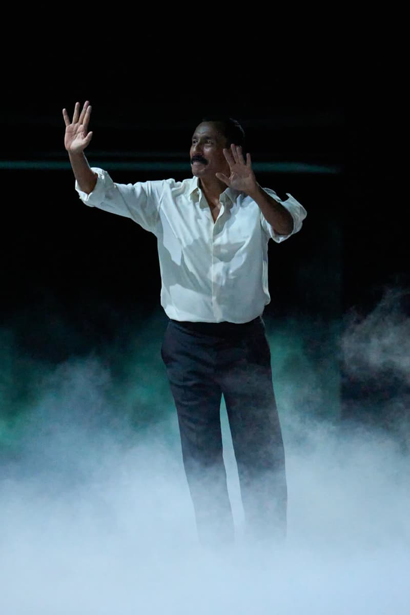 Haider Ackermann Tom Ford SS26 Paris Fashion Week Collection suiting satin tailoring