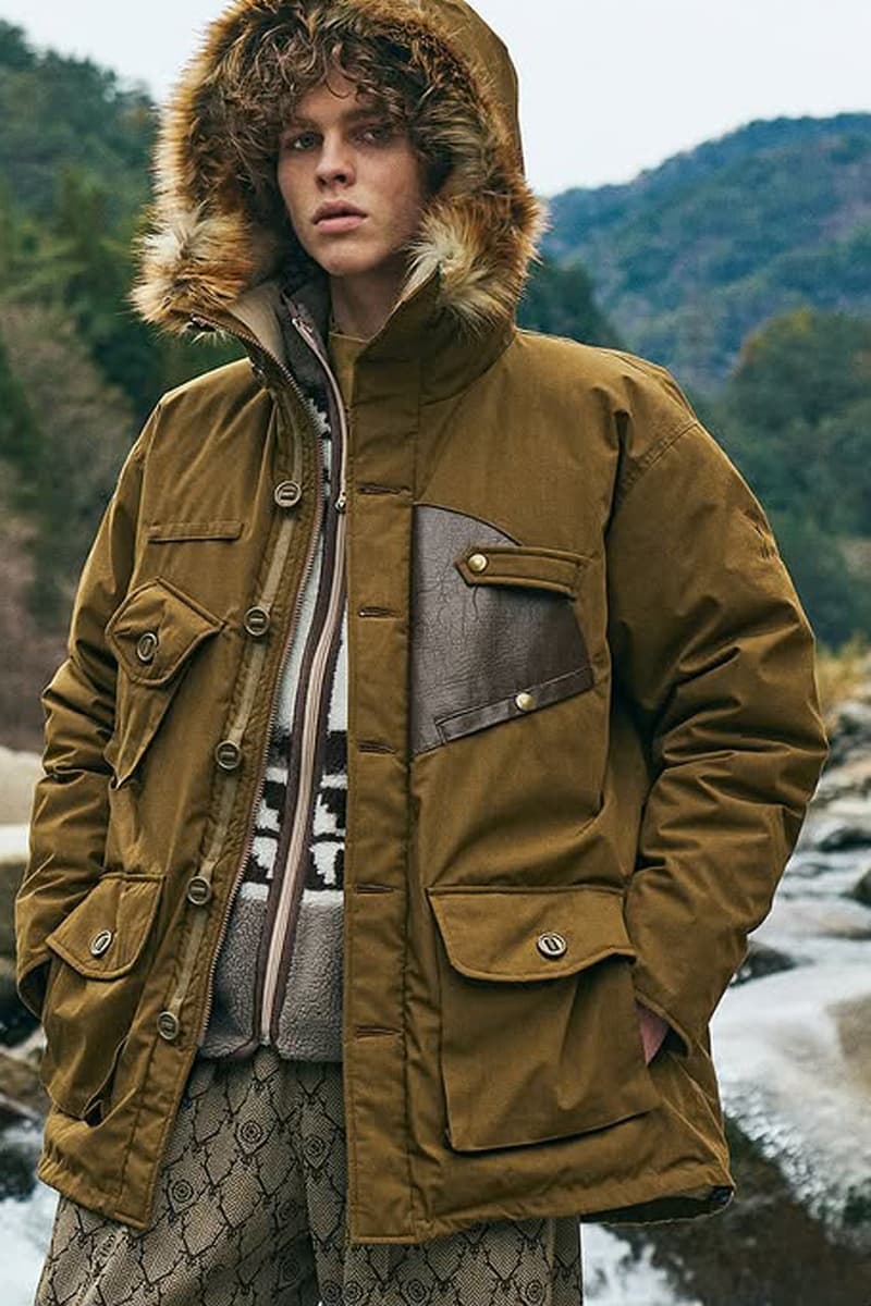 Nanga Taps SUBU, South2 West8 on Functional Outerwear Drop collab release info collection capsule fishing japan down jacket shoe footwear vest