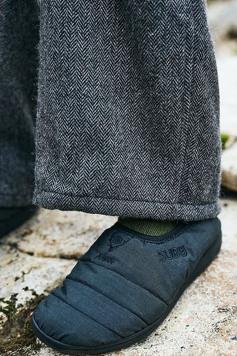 Nanga Taps SUBU, South2 West8 on Functional Outerwear Drop collab release info collection capsule fishing japan down jacket shoe footwear vest