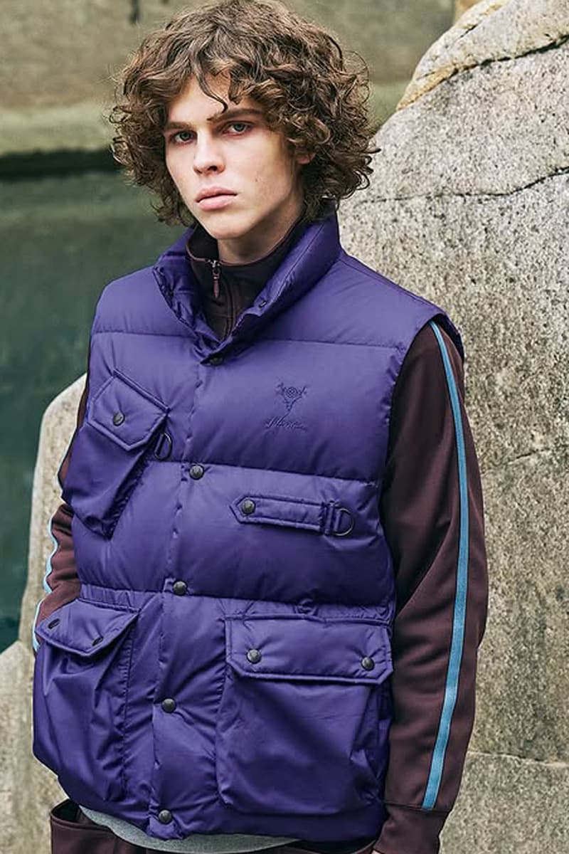 Nanga Taps SUBU, South2 West8 on Functional Outerwear Drop collab release info collection capsule fishing japan down jacket shoe footwear vest