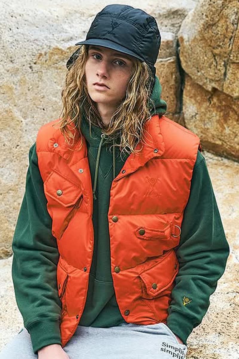 Nanga Taps SUBU, South2 West8 on Functional Outerwear Drop collab release info collection capsule fishing japan down jacket shoe footwear vest