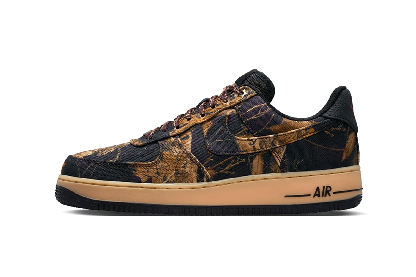 Nike Air Force 1 Low "Realtree" IH1221-900 gum yellow Black/Gum Yellow/Realtree