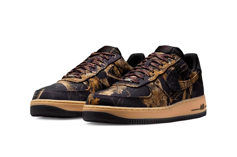 Nike Air Force 1 Low "Realtree" IH1221-900 gum yellow Black/Gum Yellow/Realtree