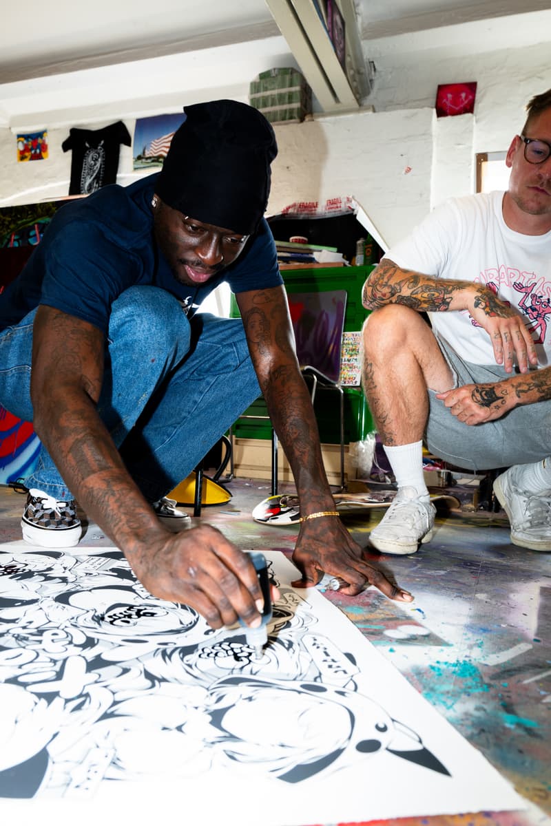 opake slawn taboo london pop up collaboration big issue