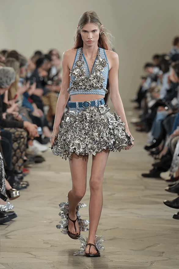 Rabanne Spring Summer 2026 Paris Fashion Week womenswear menswear Julien Dossena runway show