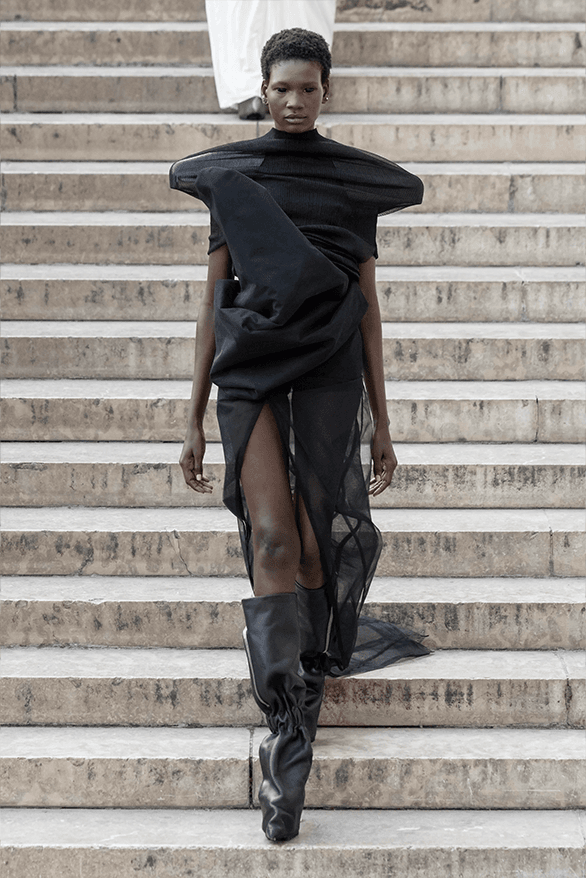 Rick Owens Spring Summer 2026 Paris Fashion Week womenswear runway show