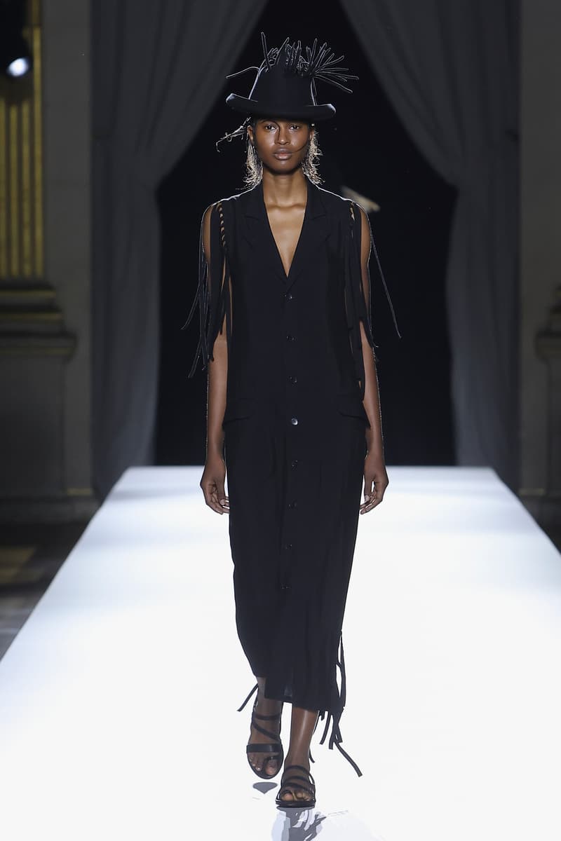Yohji Yamamoto Spring Summer 2026 Paris Fashion Week womenswear runway show