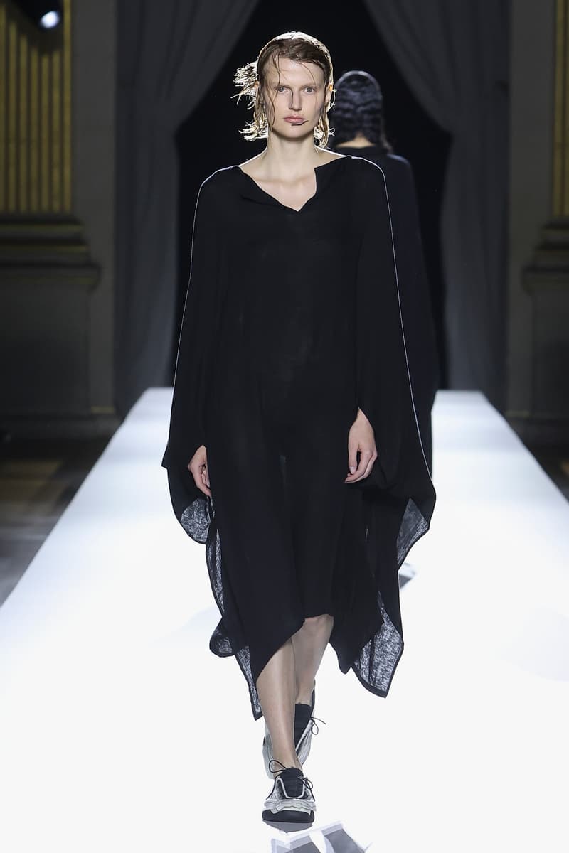 Yohji Yamamoto Spring Summer 2026 Paris Fashion Week womenswear runway show