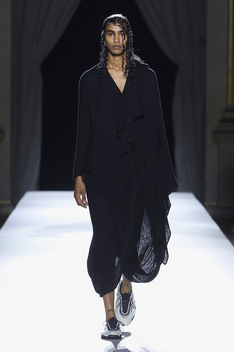 Yohji Yamamoto Spring Summer 2026 Paris Fashion Week womenswear runway show