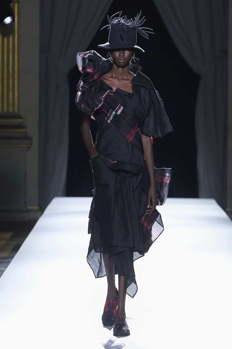 Yohji Yamamoto Spring Summer 2026 Paris Fashion Week womenswear runway show