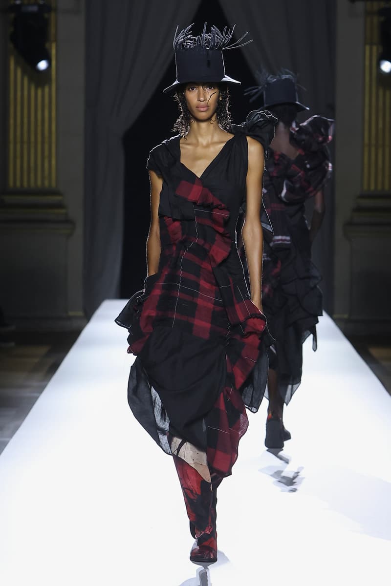 Yohji Yamamoto Spring Summer 2026 Paris Fashion Week womenswear runway show