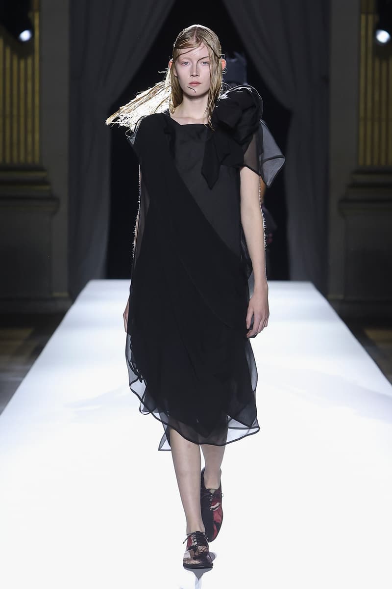 Yohji Yamamoto Spring Summer 2026 Paris Fashion Week womenswear runway show