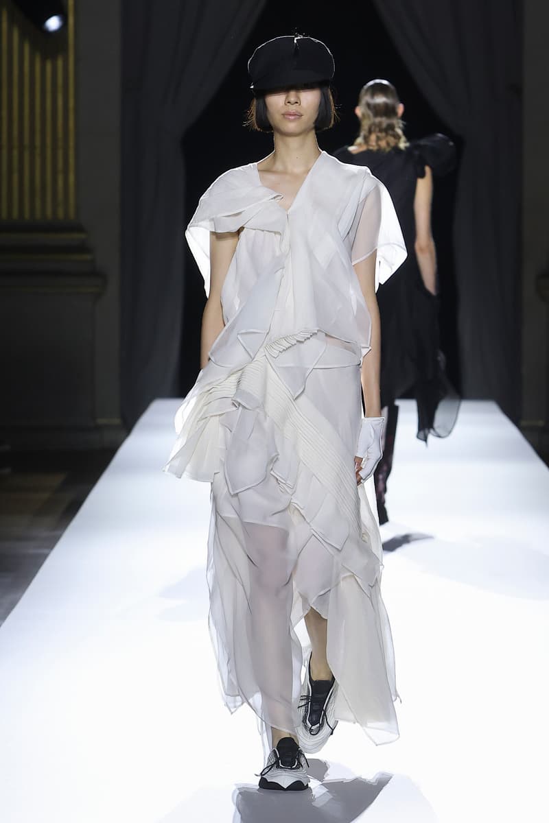Yohji Yamamoto Spring Summer 2026 Paris Fashion Week womenswear runway show