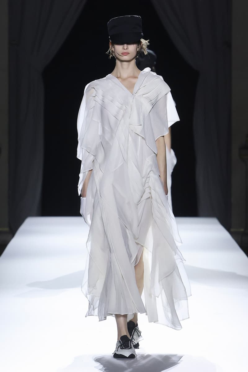 Yohji Yamamoto Spring Summer 2026 Paris Fashion Week womenswear runway show