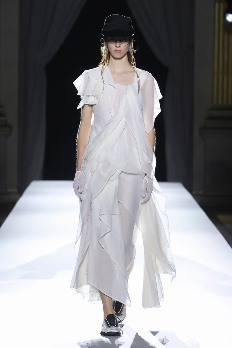 Yohji Yamamoto Spring Summer 2026 Paris Fashion Week womenswear runway show