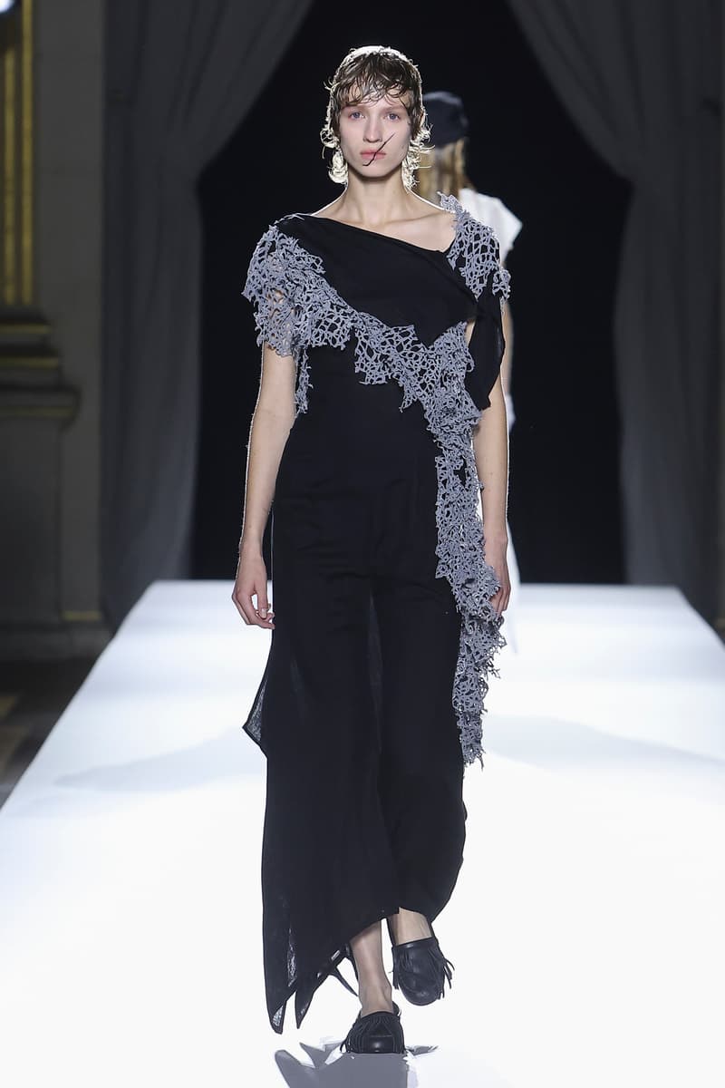 Yohji Yamamoto Spring Summer 2026 Paris Fashion Week womenswear runway show