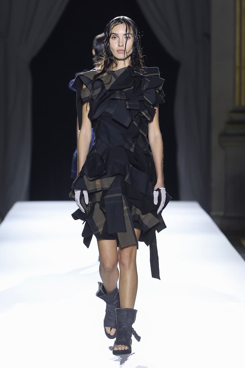 Yohji Yamamoto Spring Summer 2026 Paris Fashion Week womenswear runway show