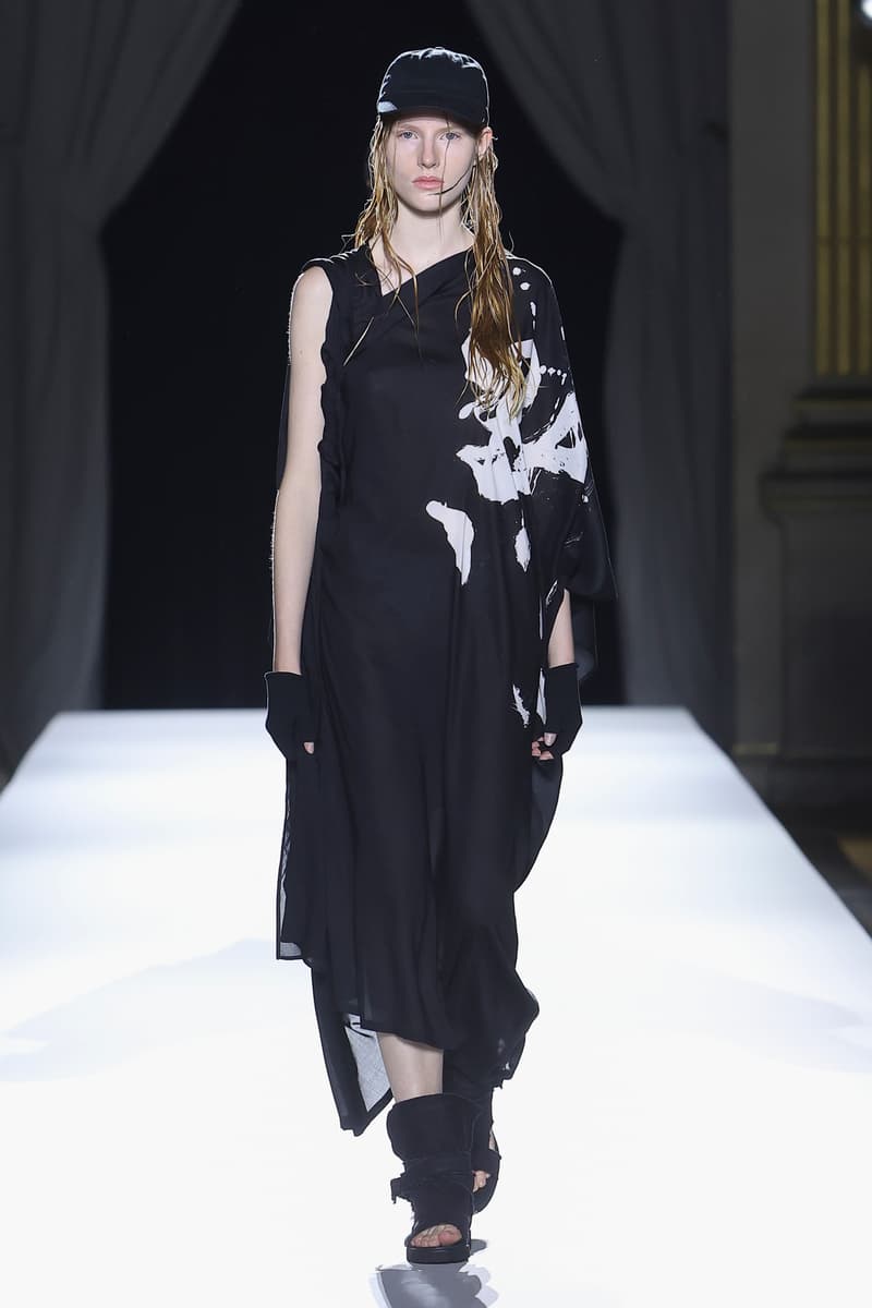 Yohji Yamamoto Spring Summer 2026 Paris Fashion Week womenswear runway show