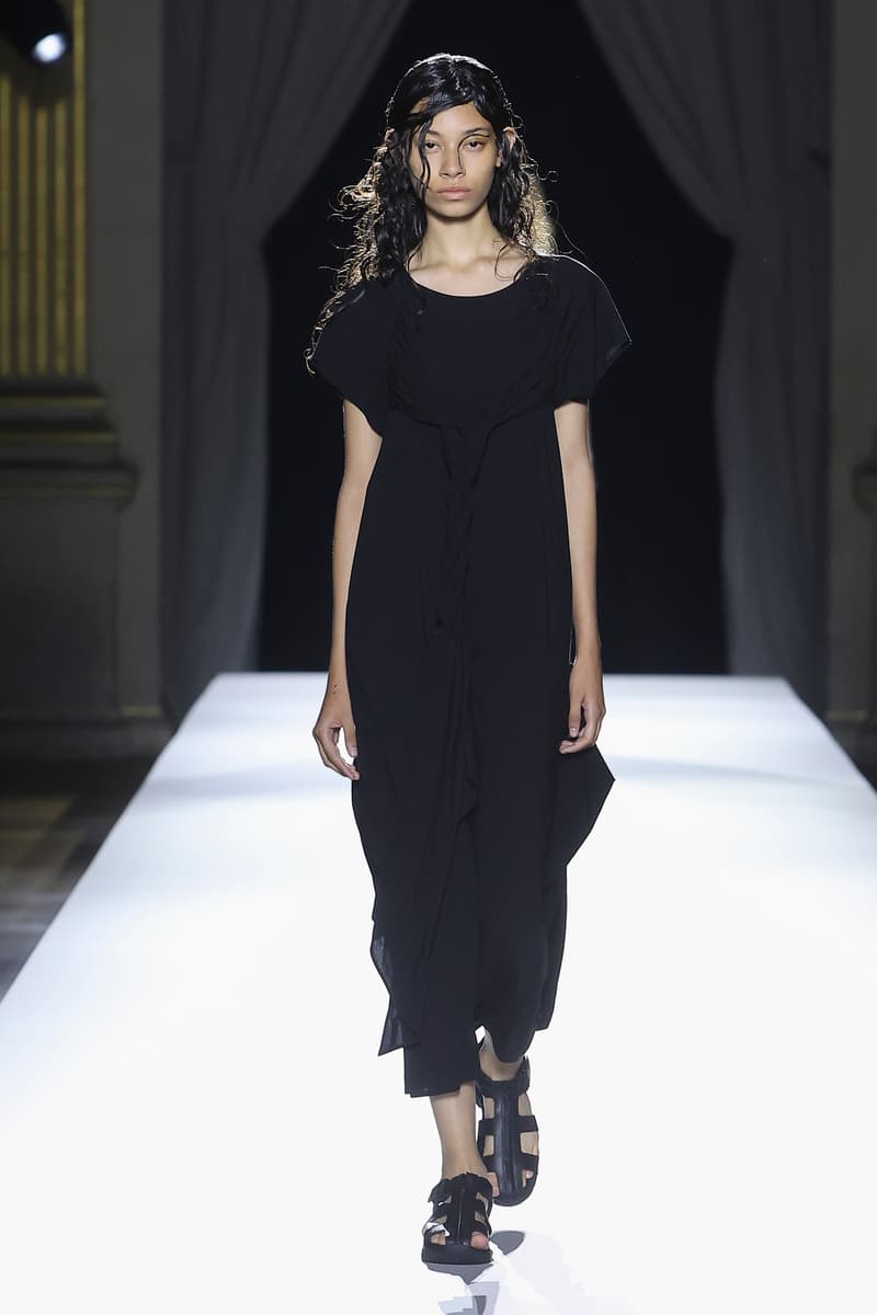 Yohji Yamamoto Spring Summer 2026 Paris Fashion Week womenswear runway show