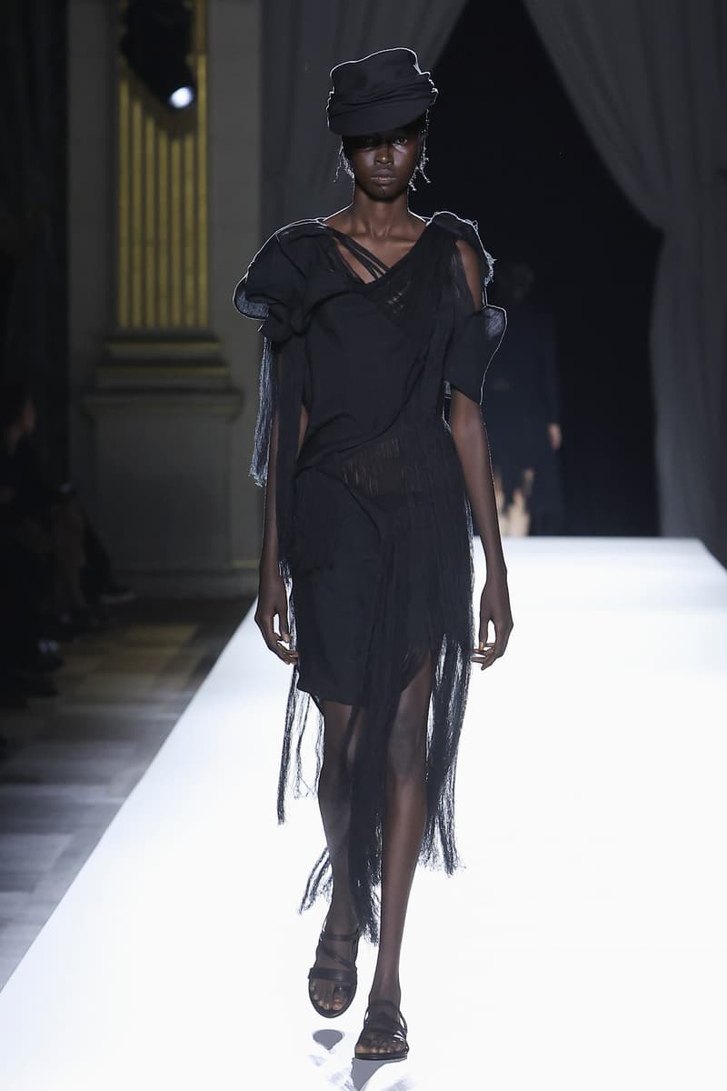 Yohji Yamamoto Spring Summer 2026 Paris Fashion Week womenswear runway show