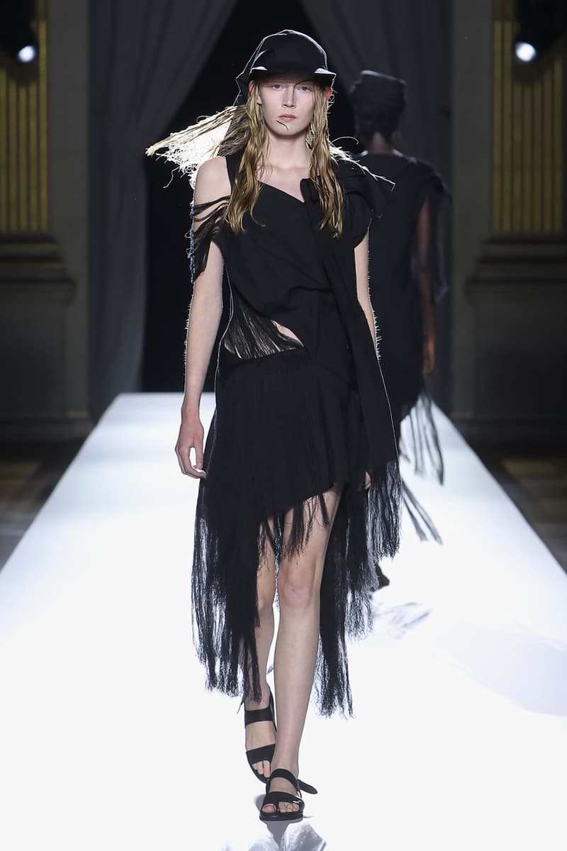 Yohji Yamamoto Spring Summer 2026 Paris Fashion Week womenswear runway show