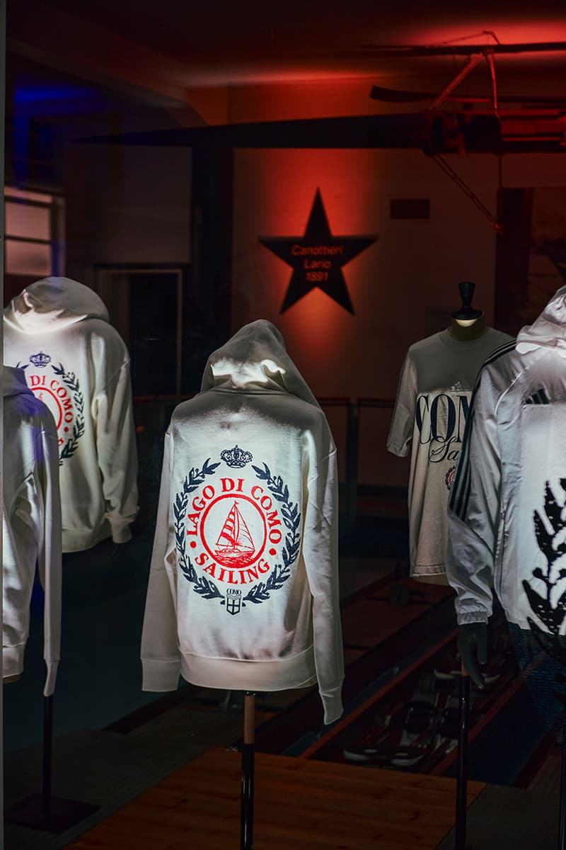 adidas como 1907 Rhuigi Villaseñor football soccer italy italian club three stripes rhude streetwear luxury event milan fashion week sneaker 