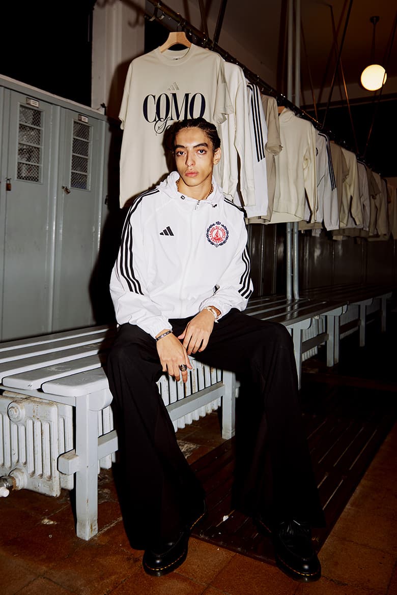 adidas como 1907 Rhuigi Villaseñor football soccer italy italian club three stripes rhude streetwear luxury event milan fashion week sneaker 