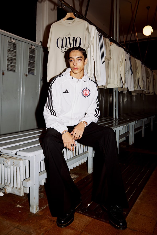 adidas como 1907 Rhuigi Villaseñor football soccer italy italian club three stripes rhude streetwear luxury event milan fashion week sneaker 