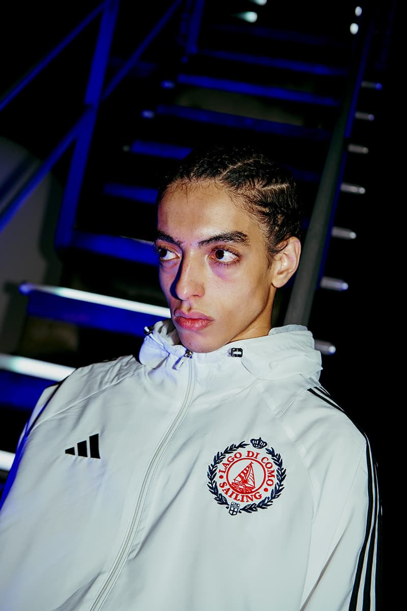 adidas como 1907 Rhuigi Villaseñor football soccer italy italian club three stripes rhude streetwear luxury event milan fashion week sneaker 