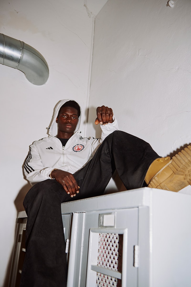 adidas como 1907 Rhuigi Villaseñor football soccer italy italian club three stripes rhude streetwear luxury event milan fashion week sneaker 