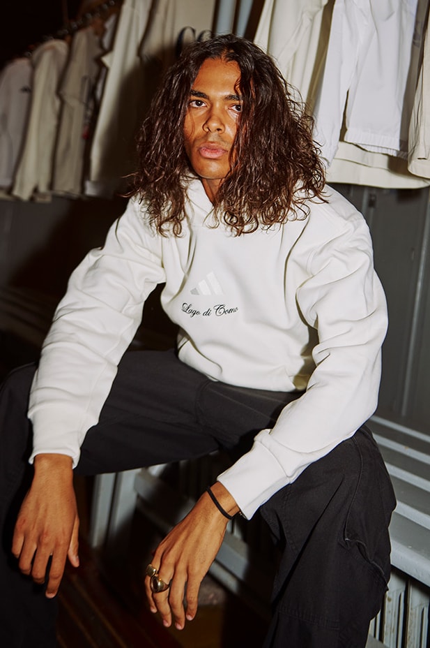 adidas como 1907 Rhuigi Villaseñor football soccer italy italian club three stripes rhude streetwear luxury event milan fashion week sneaker 