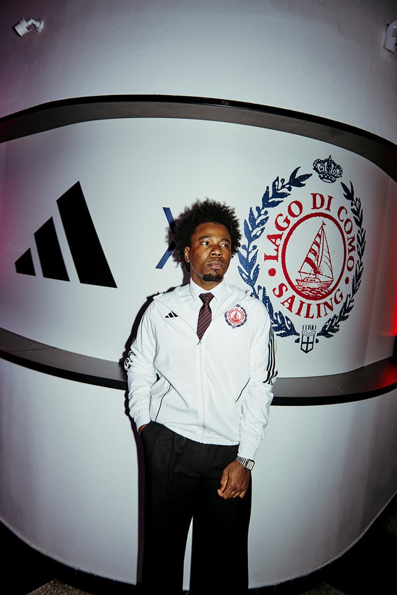 adidas como 1907 Rhuigi Villaseñor football soccer italy italian club three stripes rhude streetwear luxury event milan fashion week sneaker 