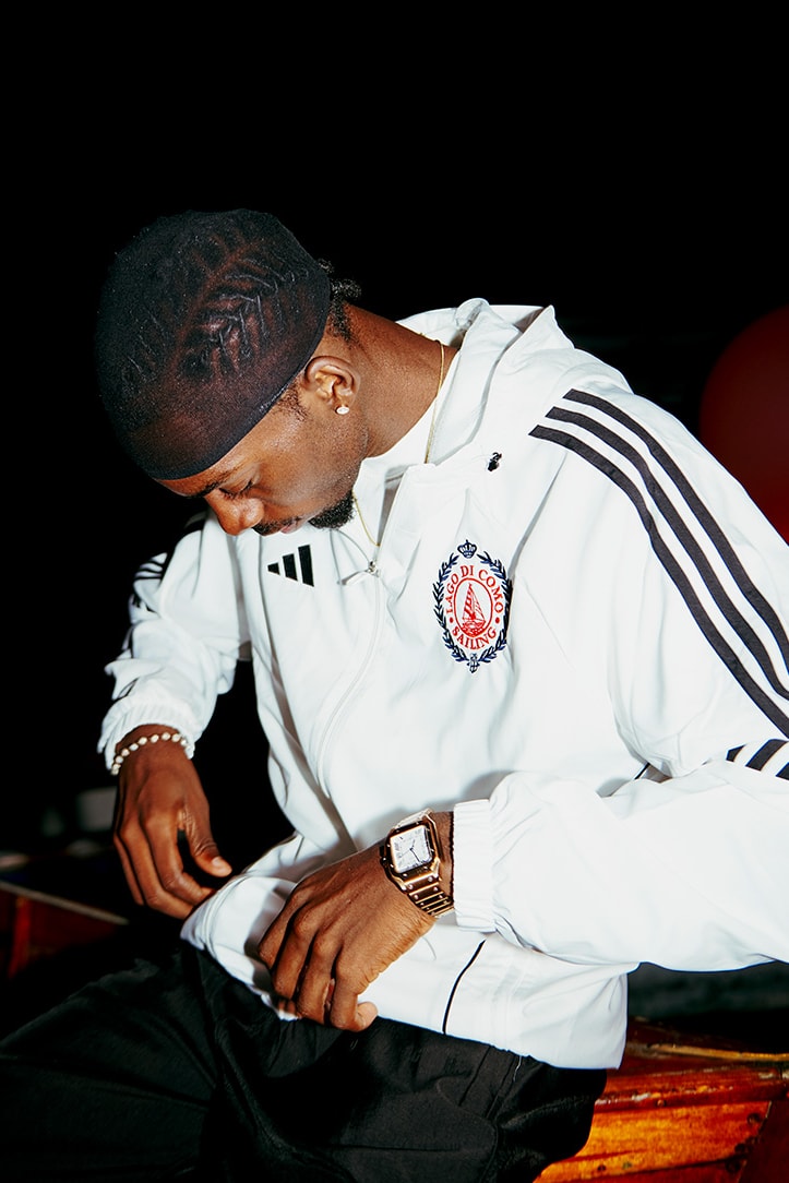 adidas como 1907 Rhuigi Villaseñor football soccer italy italian club three stripes rhude streetwear luxury event milan fashion week sneaker 