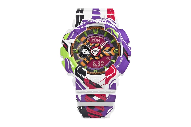Evangelion G-SHOCK collaboration GA-110EVA30 Release Info