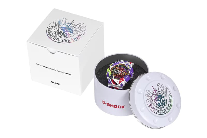 Evangelion G-SHOCK collaboration GA-110EVA30 Release Info