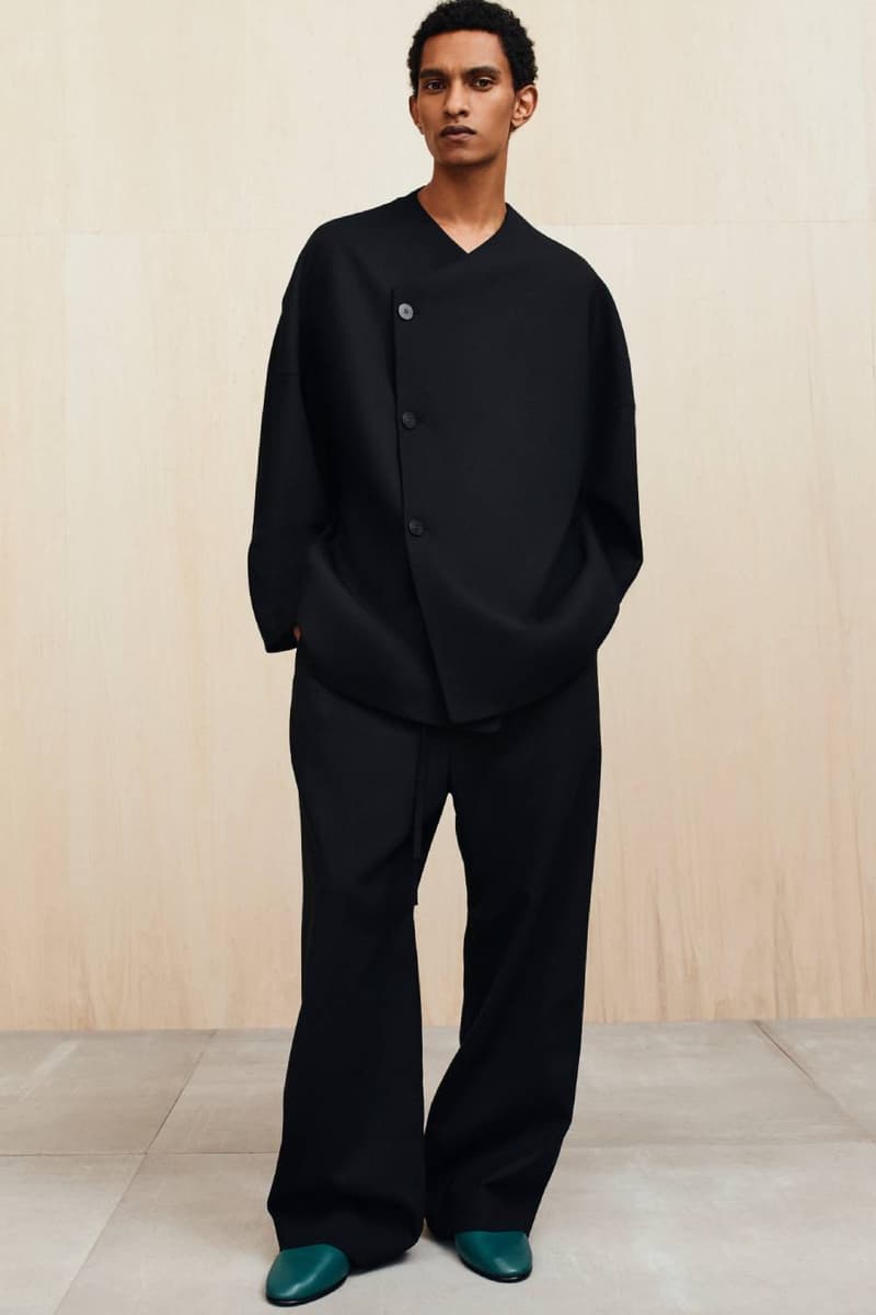 Fear of God Presents Collection Nine of Menswear Jerry Lorenzo suiting tailoring muted color tones black beige tan baseball apparel