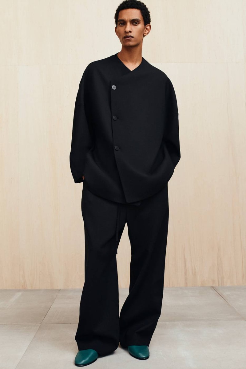 Fear of God Presents Collection Nine of Menswear Jerry Lorenzo suiting tailoring muted color tones black beige tan baseball apparel