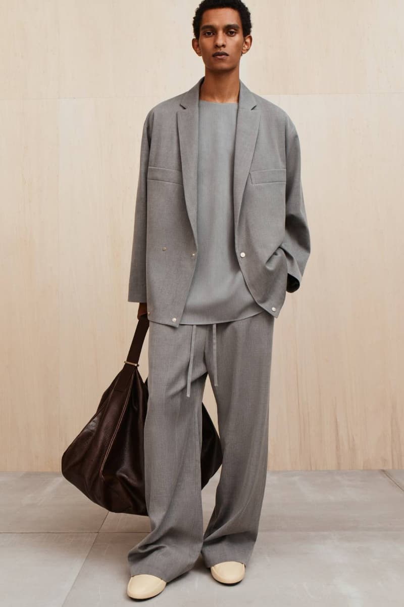 Fear of God Presents Collection Nine of Menswear Jerry Lorenzo suiting tailoring muted color tones black beige tan baseball apparel