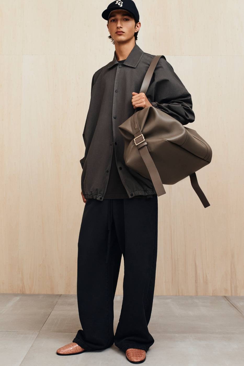 Fear of God Presents Collection Nine of Menswear Jerry Lorenzo suiting tailoring muted color tones black beige tan baseball apparel