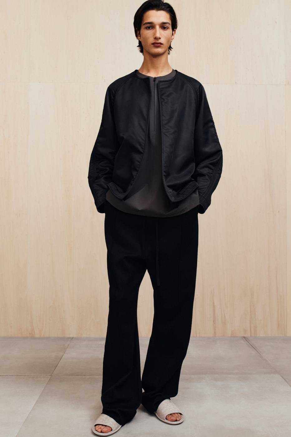 Fear of God Presents Collection Nine of Menswear Jerry Lorenzo suiting tailoring muted color tones black beige tan baseball apparel